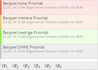 Bemerkungsfenster