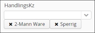 Handling-Kz Mehrfachauswahl