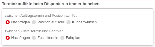 Benutzereingaben