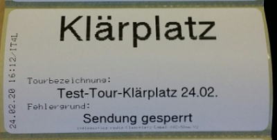 SperreAuftragLabel