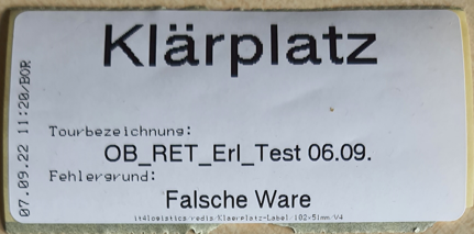 BarcodestoerungFalscheWareLabel