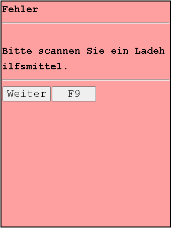 Fehler kein LHM