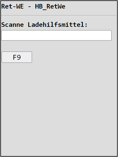 Ladehilfsmittel scannen
