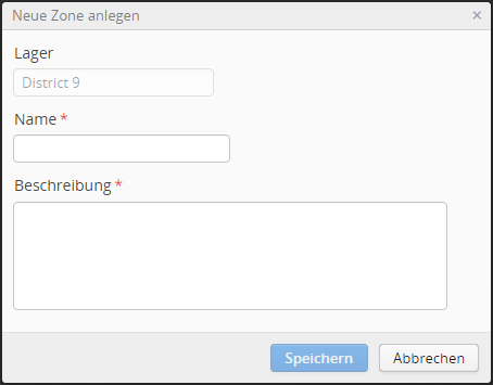 Zonenerfassung