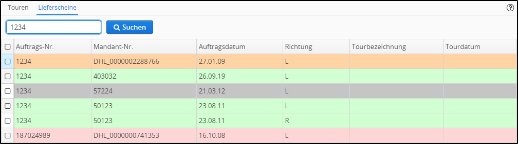 Auftragsdetails